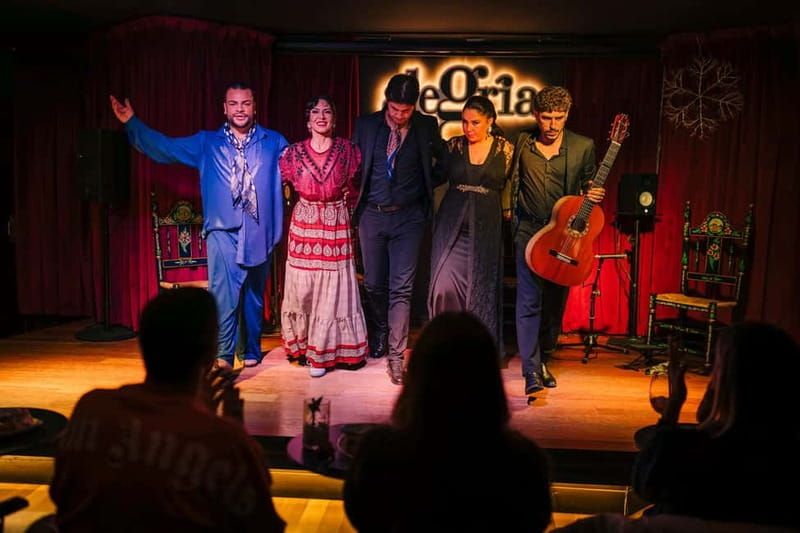 Alegria Flamenco in Malaga, with Transfer, Cocktail and Premium Location - From Your Hotel to Alegria Flamenco