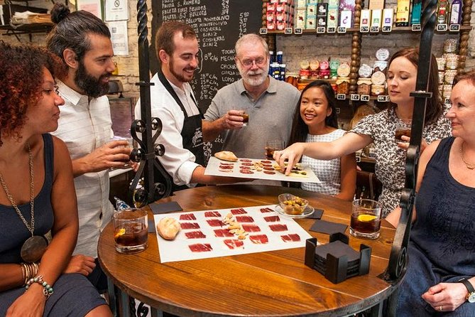Authentic Flamenco Show with Tapas & Wine Guided Tour - Vermouth and Iberian ham at Maestro Marcelino