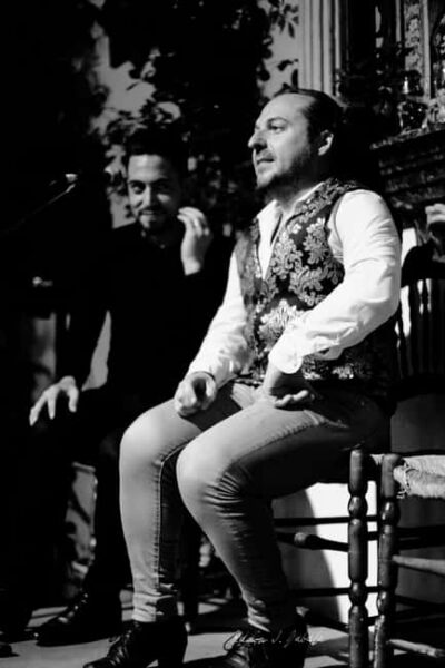 Flamenco show and gourmet dinner in a patio
