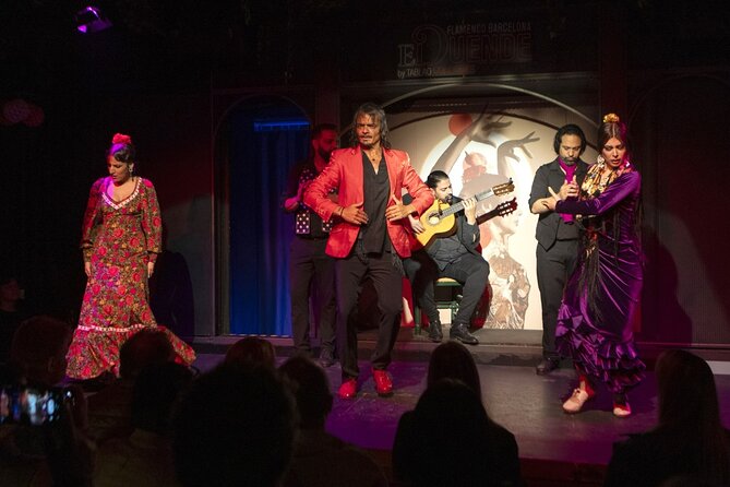 El Duende Flamenco Show with drink option at La Rambla Barcelona - Seating zones and the view from Zone C
