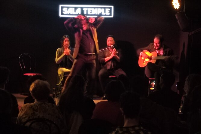 Entrance to the Flamenco Temple Room in Madrid with Tapas Option - My call: book it for intimacy, not spectacle