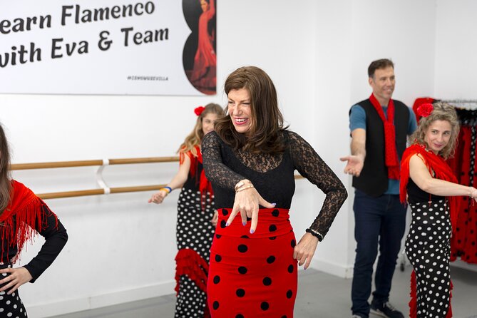 Flamenco Dance Class in Seville with optional Flamenco Costume - Meeting point, timing, and group size