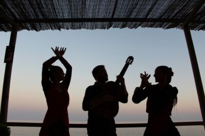 Flamenco evening and barbecue by the sea at the Blue Dolphin Beach Club