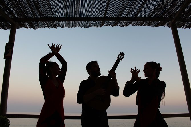 Flamenco evening and barbecue by the sea at the Blue Dolphin Beach Club - The barbecue dinner and drinks