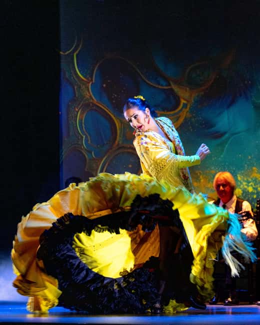 Granada: Flamenco show "Sensaciones" at the Teatro Flamenco Granada - The one-hour program: dancing, voice, and guitar