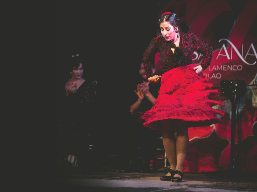 Granada: Traditional Flamenco Show at Tablao Casa Ana - The curtain opens on a compact stage