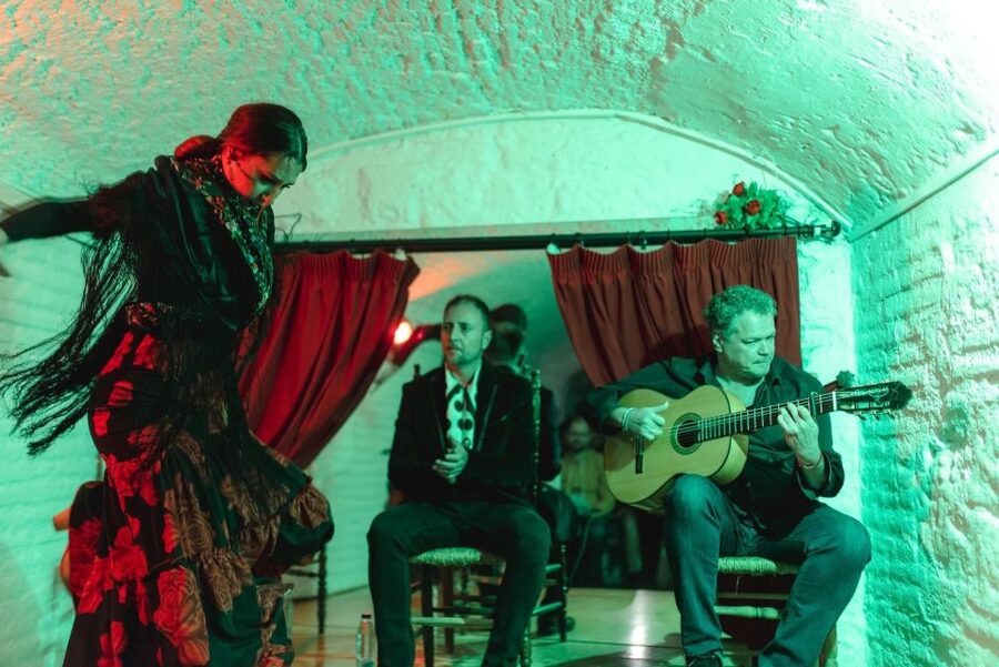 Granada: Traditional Flamenco Show in a Cave Entry Ticket - Getting there and settling in below the Alhambra