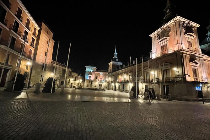 Madrid Evening Walking Tour and optional Flamenco Show - Plaza de las Cortes and Cervantes