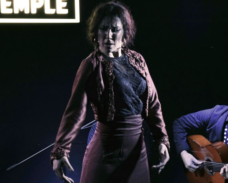 Madrid: Flamenco Show at Tablao Sala Temple with Drink - What the performance feels like from a small room