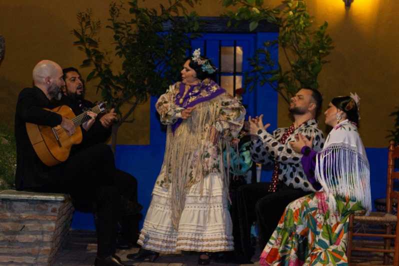 Marbella: Flamenco Show with a Drink - Entering the Old Town setting