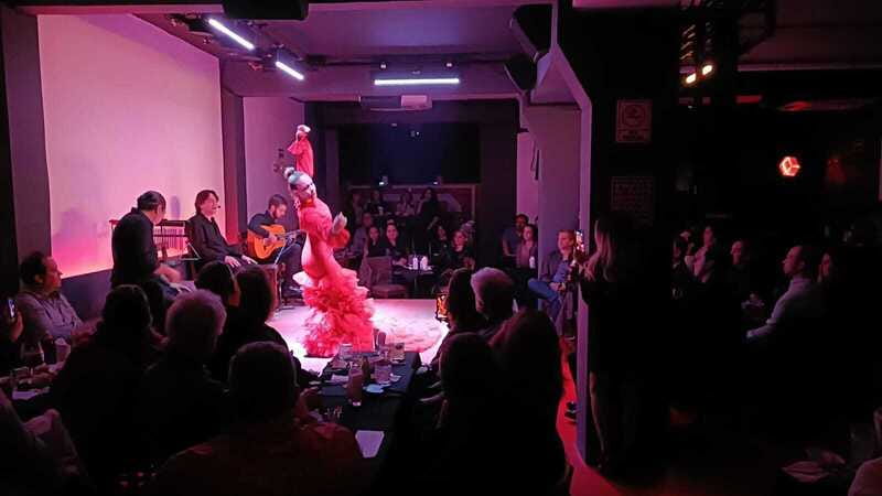 Mexico City: Flamenco Tablao Live Show & dinner - The heart of the evening is the flamenco stage