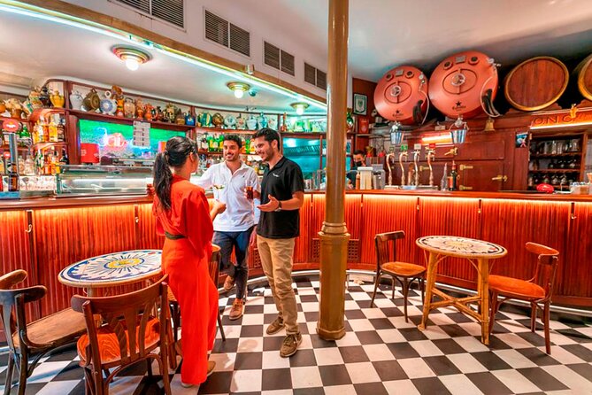 Private Tour: Tapas, Wine & Flamenco Show in Barcelona’s Old Town - Two bars, drinks, and the dining pace