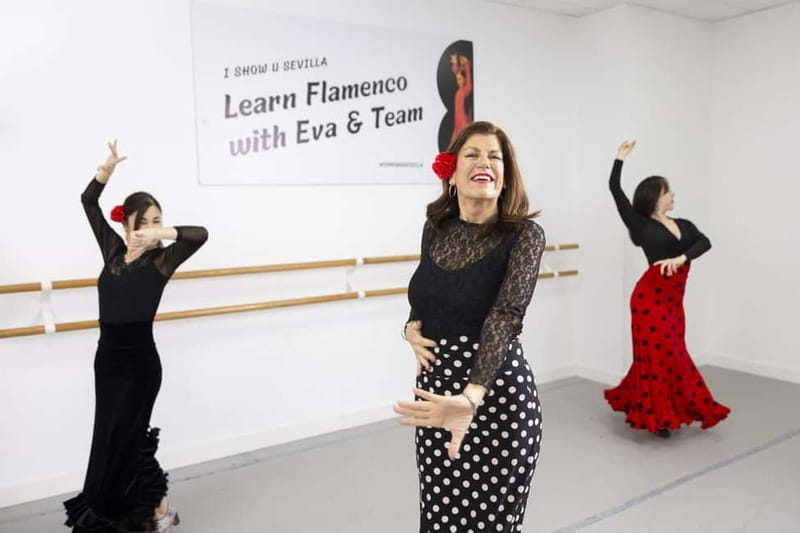 Seville: Flamenco Dance Class with Optional Costume - From the cathedral to I Show U Sevilla