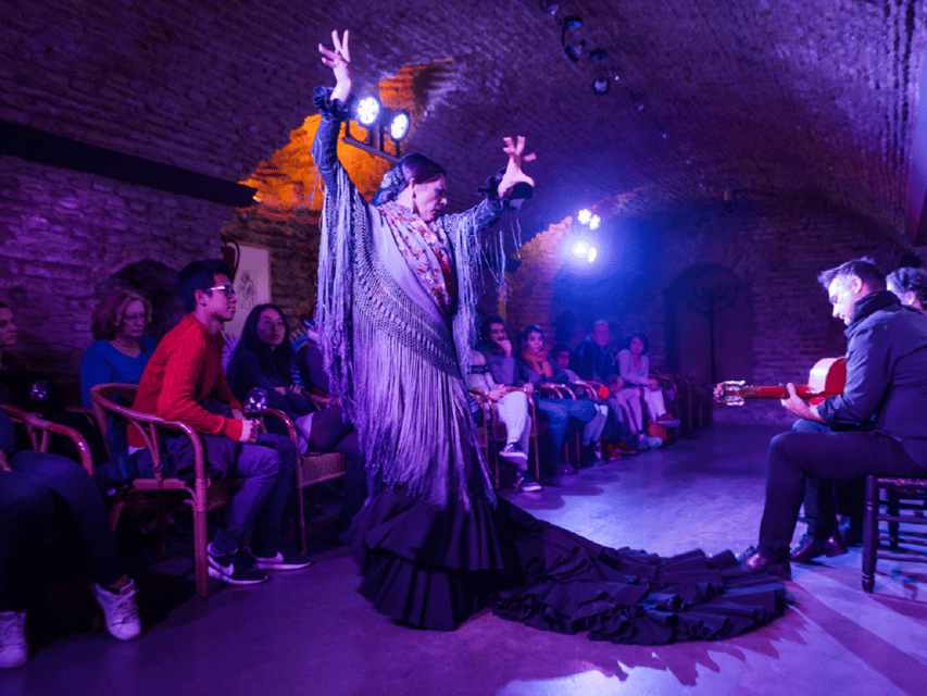 Seville: Flamenco Dreams Show with Drink in an Arabic Vault - Key points at a glance