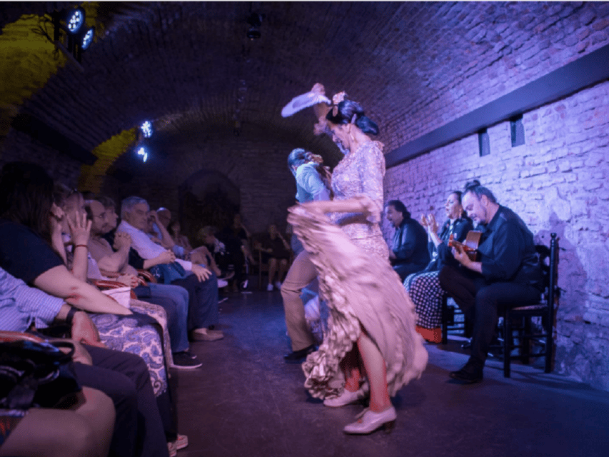 Seville: Flamenco Dreams Show with Drink in an Arabic Vault - Entering Seville’s Almohad vault
