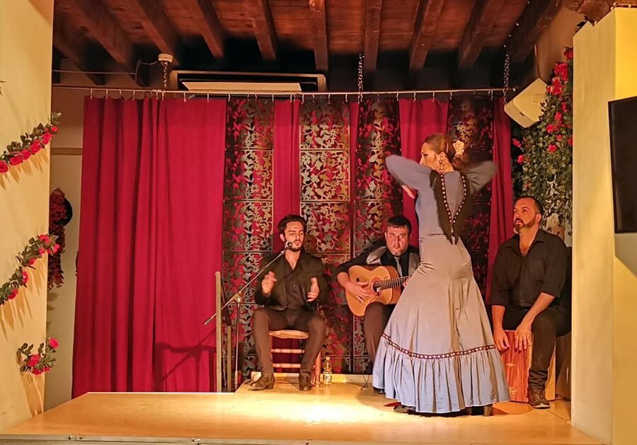 Seville: Flamenco Show at Tablao Flamenco Andalusí - Entering the Arenal tablao
