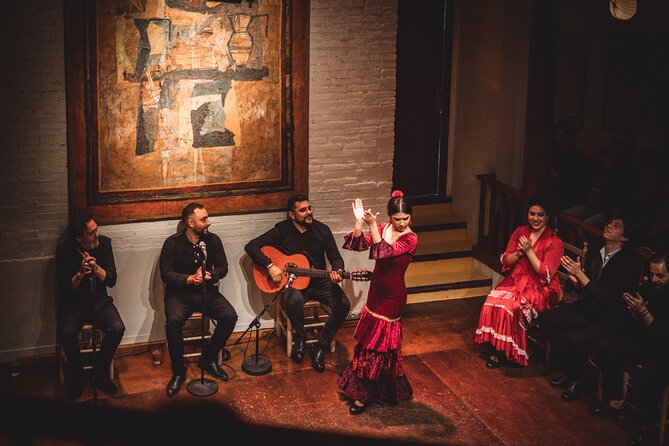 Seville Private Tapas & Wine Experience with Flamenco Show - The flamenco show at Museo del Baile Flamenco