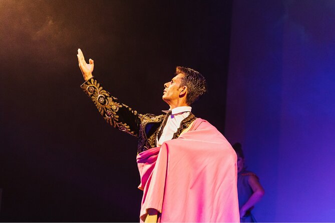 Spanish Flamenco Show in Puerto de la Cruz - Costumes, screens, and stage style